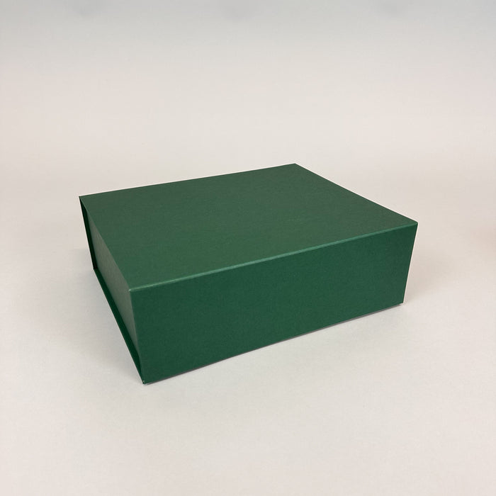 Magnetic Gift Box - 300x250x100mm - Forest Green (Pack of 15)