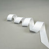 NEW! 25mm Recycled Grosgrain Ribbon - White (50m reel)